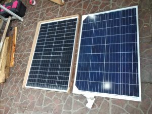 Mono 115 dan poly 100wp